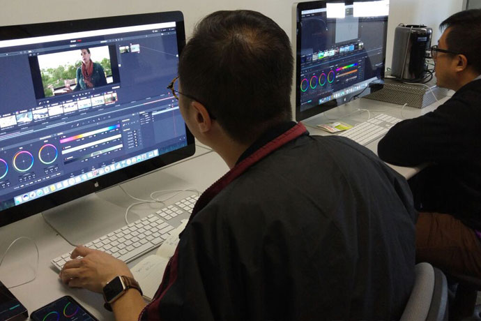 Certified DaVinci Resolve 101 training for HKBU